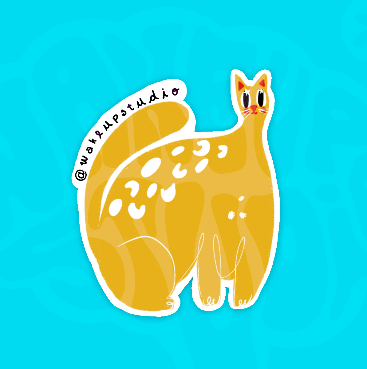 Artemis Cat Sticker