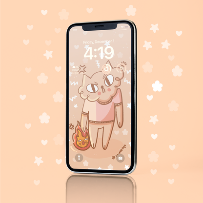 Smart Phone Wallpaper Grumpy cat